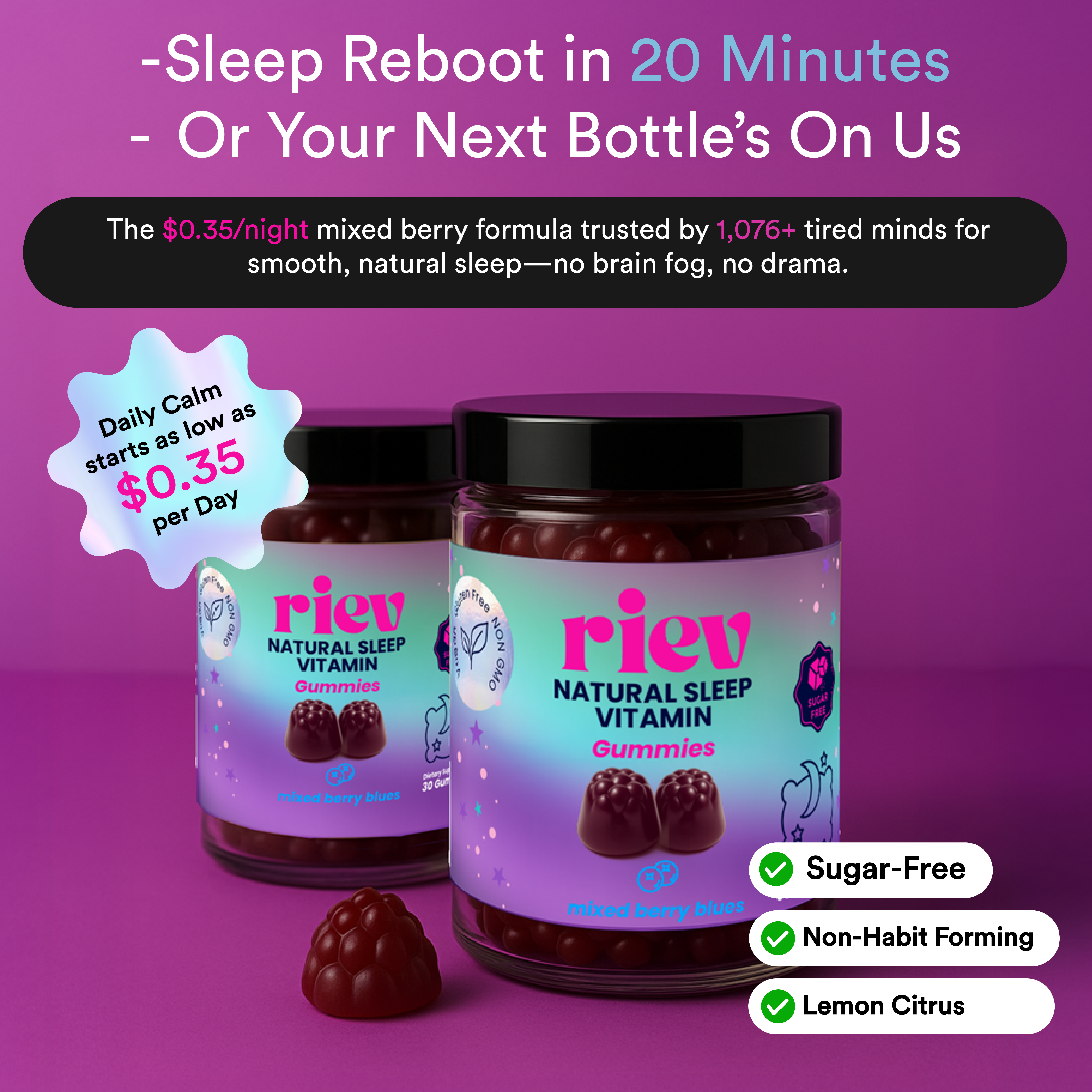 Unlock Deeper Sleep, Sharper Focus