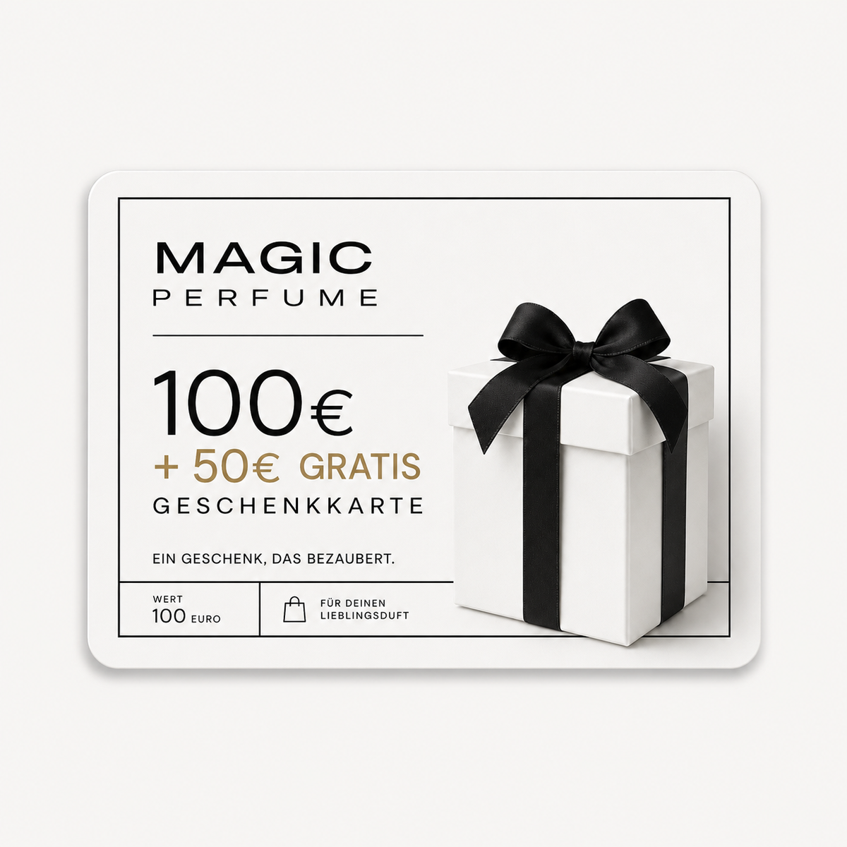 Besondere Geschenkkarte