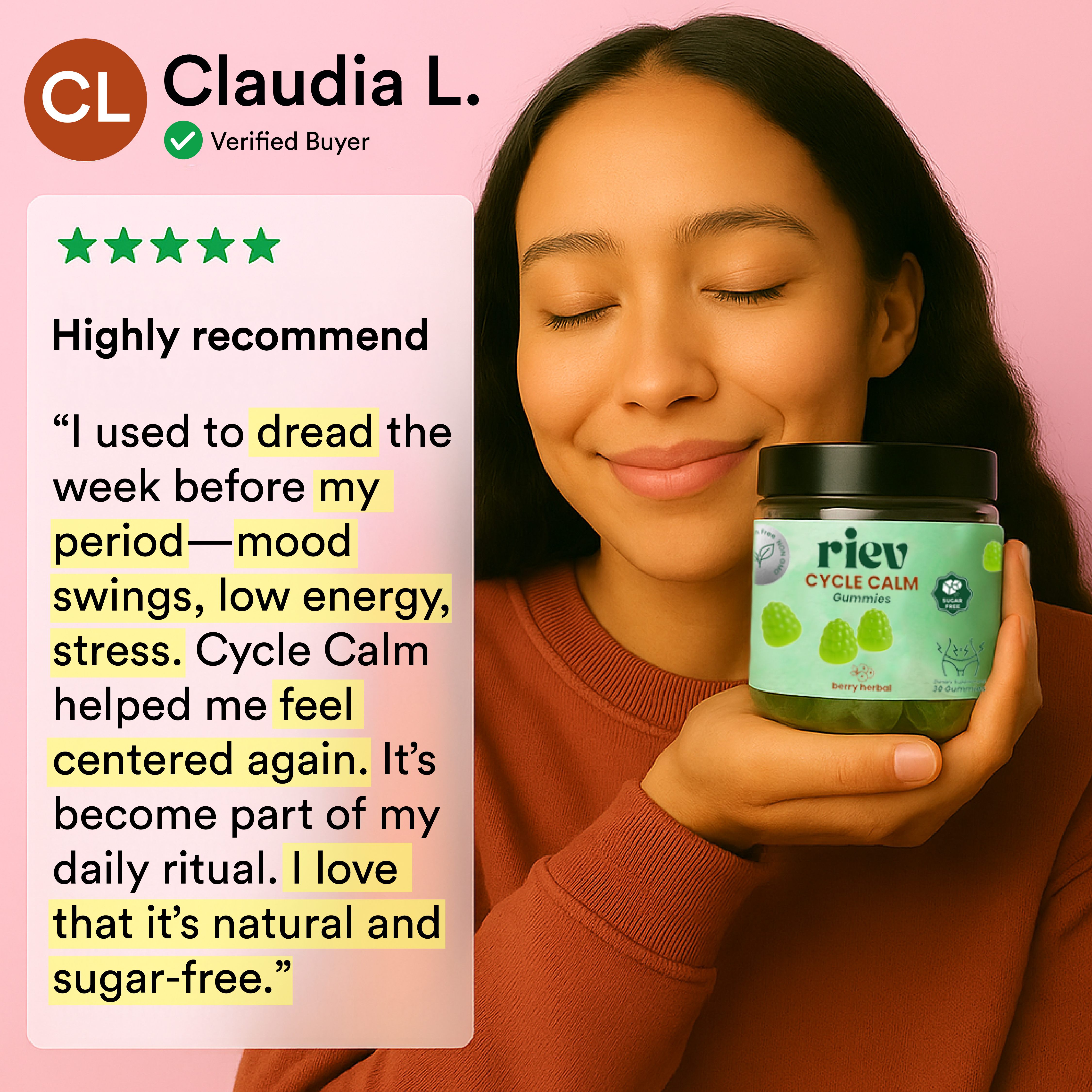 Cycle Calm™ Gummies - Balance Your Cycle, Naturally