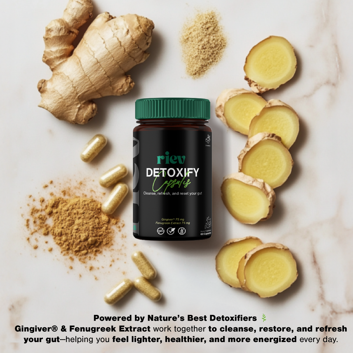 RIEV Detoxify Capsules Ingredients