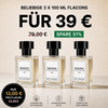 3X 100ml Parfümflaschen