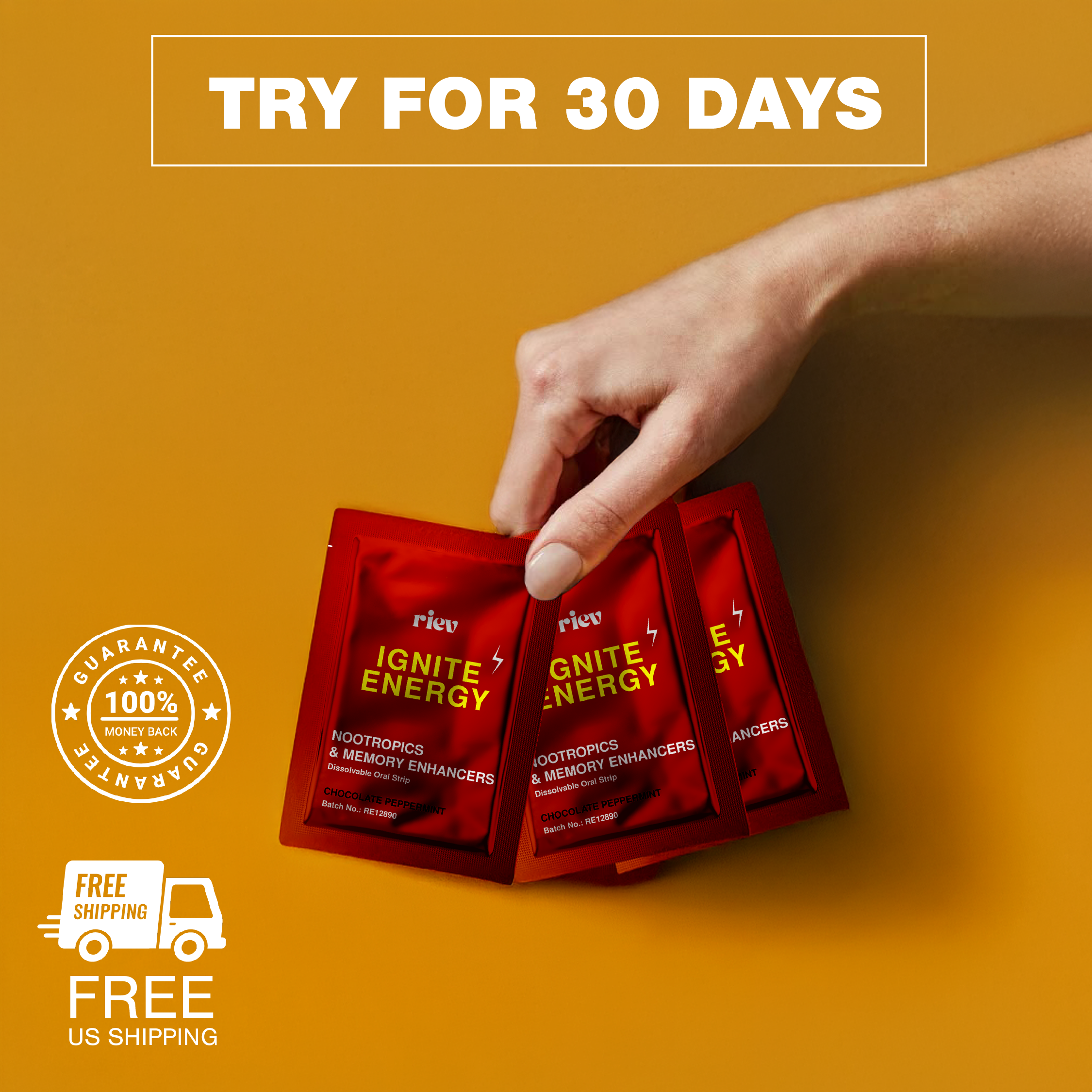 RIEV Ignite Energy Strips
