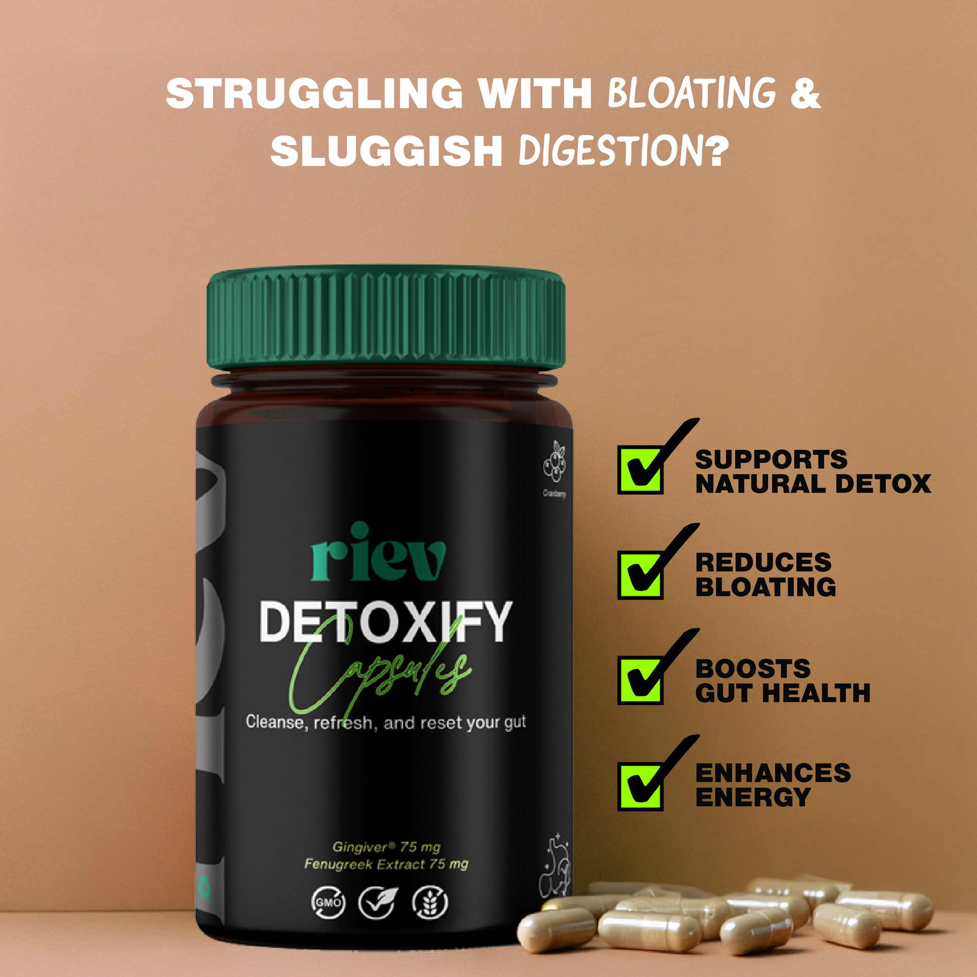 RIEV Detoxify Capsules Benefits