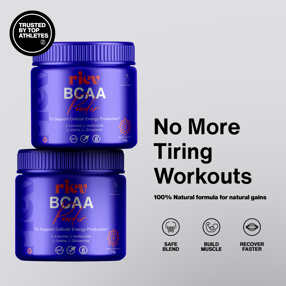 RIEV BCAA Powder Benefits