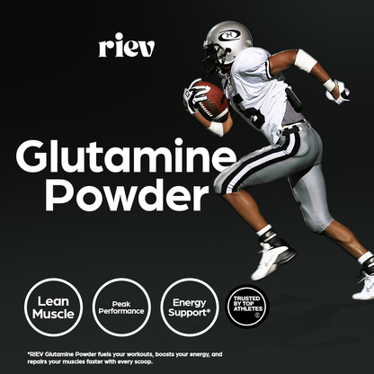 RIEV Glutamine Powder Benefits