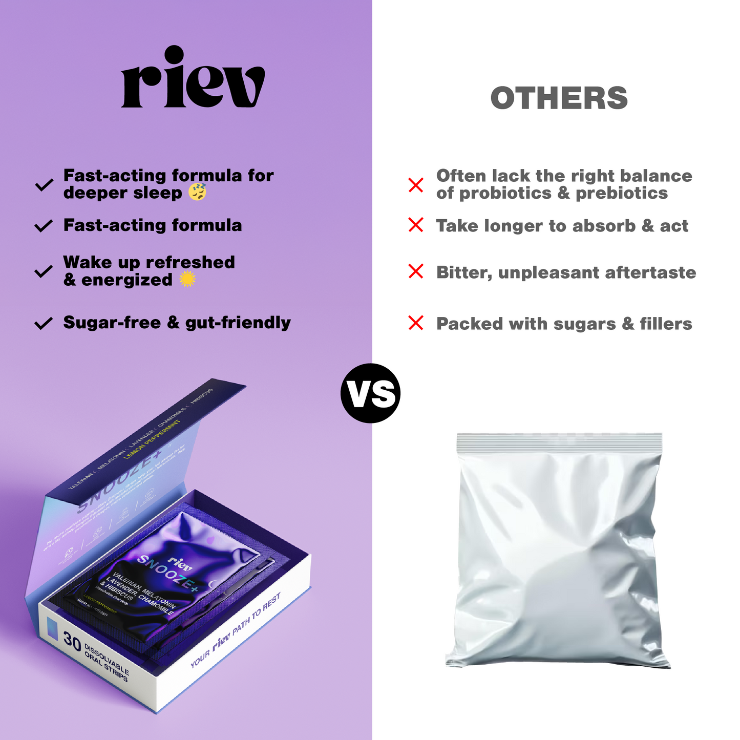 RIEV Snooze+ Strips