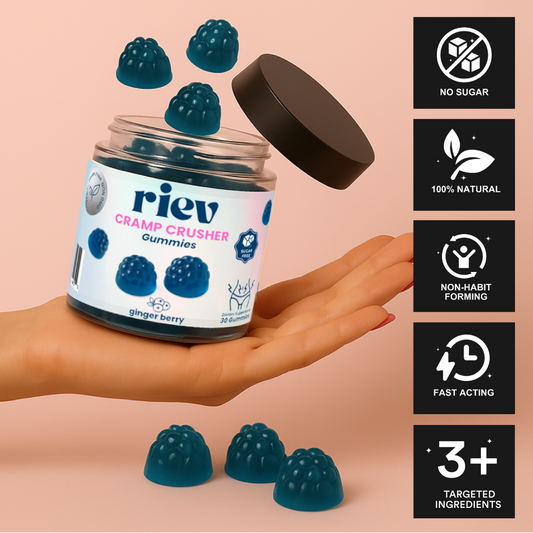 Cramp Crusher Gummies - Soothe the Cycle Storm